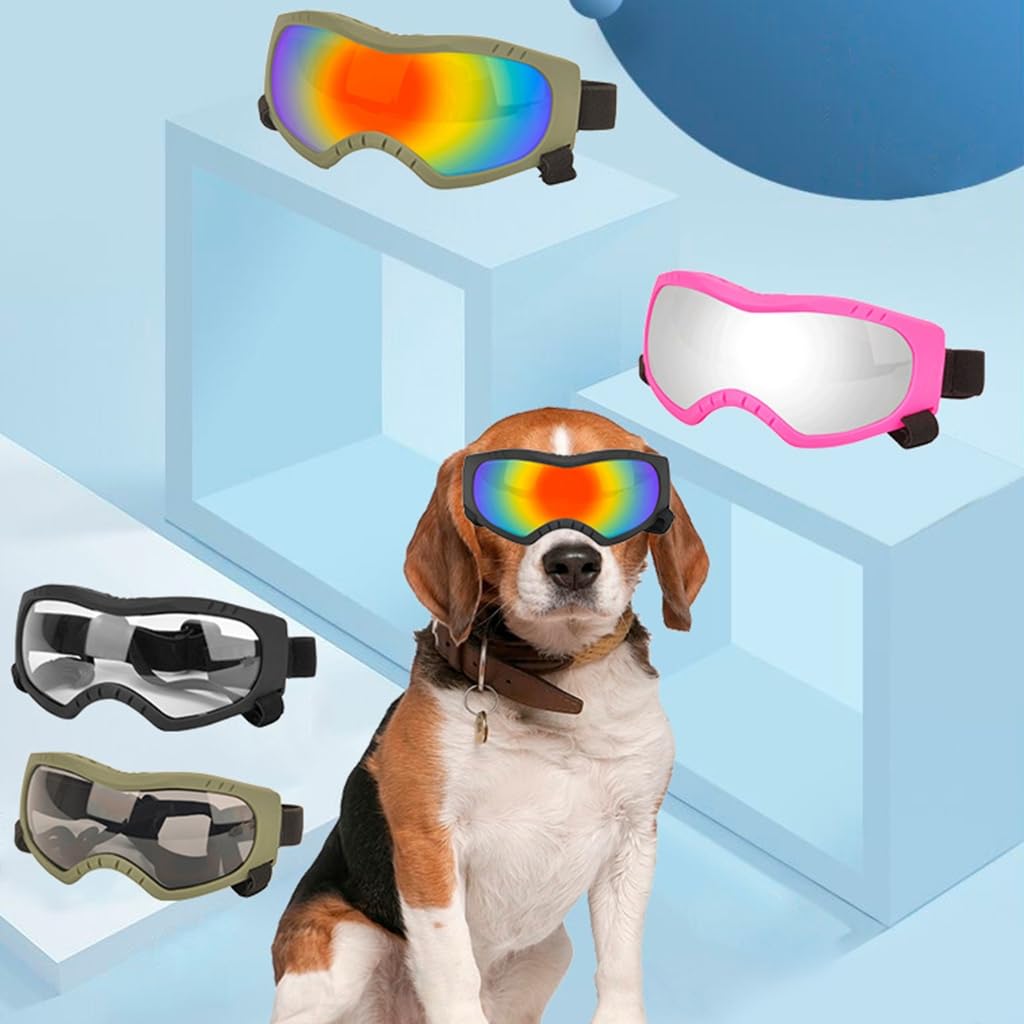 Amazon | 大雪のためのペットサングラス犬ゴーグルは、スポーツ